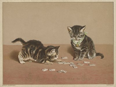 Julekort af English School